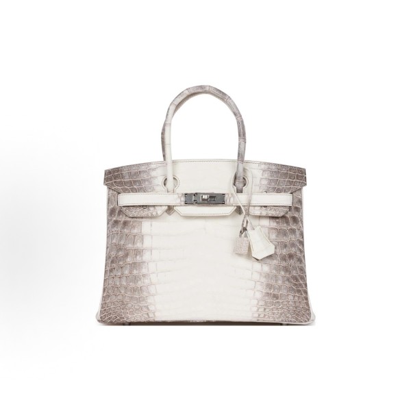 HERMES Birkin 30 silver clasp regular women\'s beige